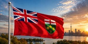Ontario Flag